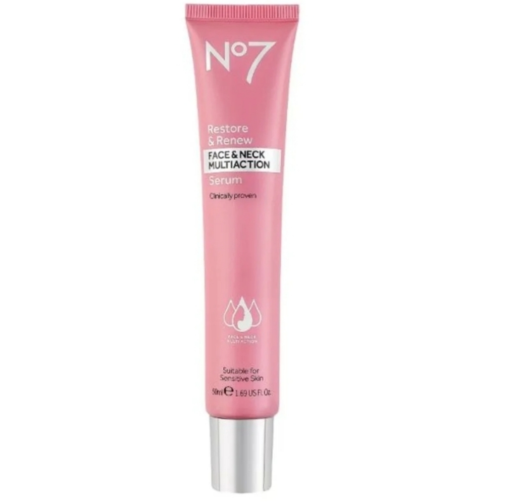 NEW!! No7 Face and Neck Serum
